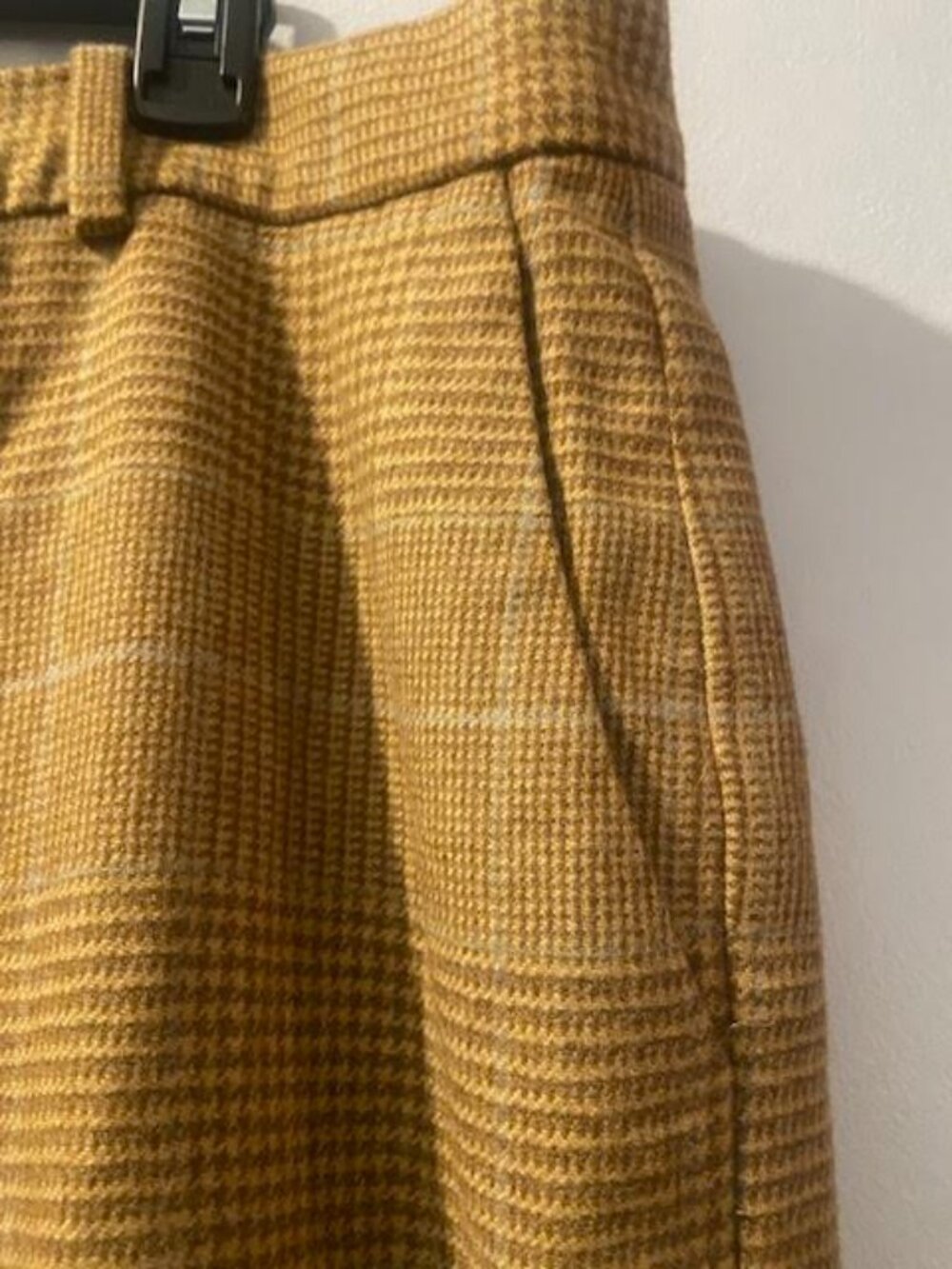 Lauren Ralph Lauren Camaron Plaid Wool Blend Dress Pants Size 16 Brown Career Of - Picture 4 of 7